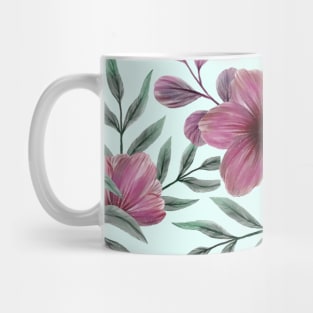 Watercolor Flower Pattern Mug